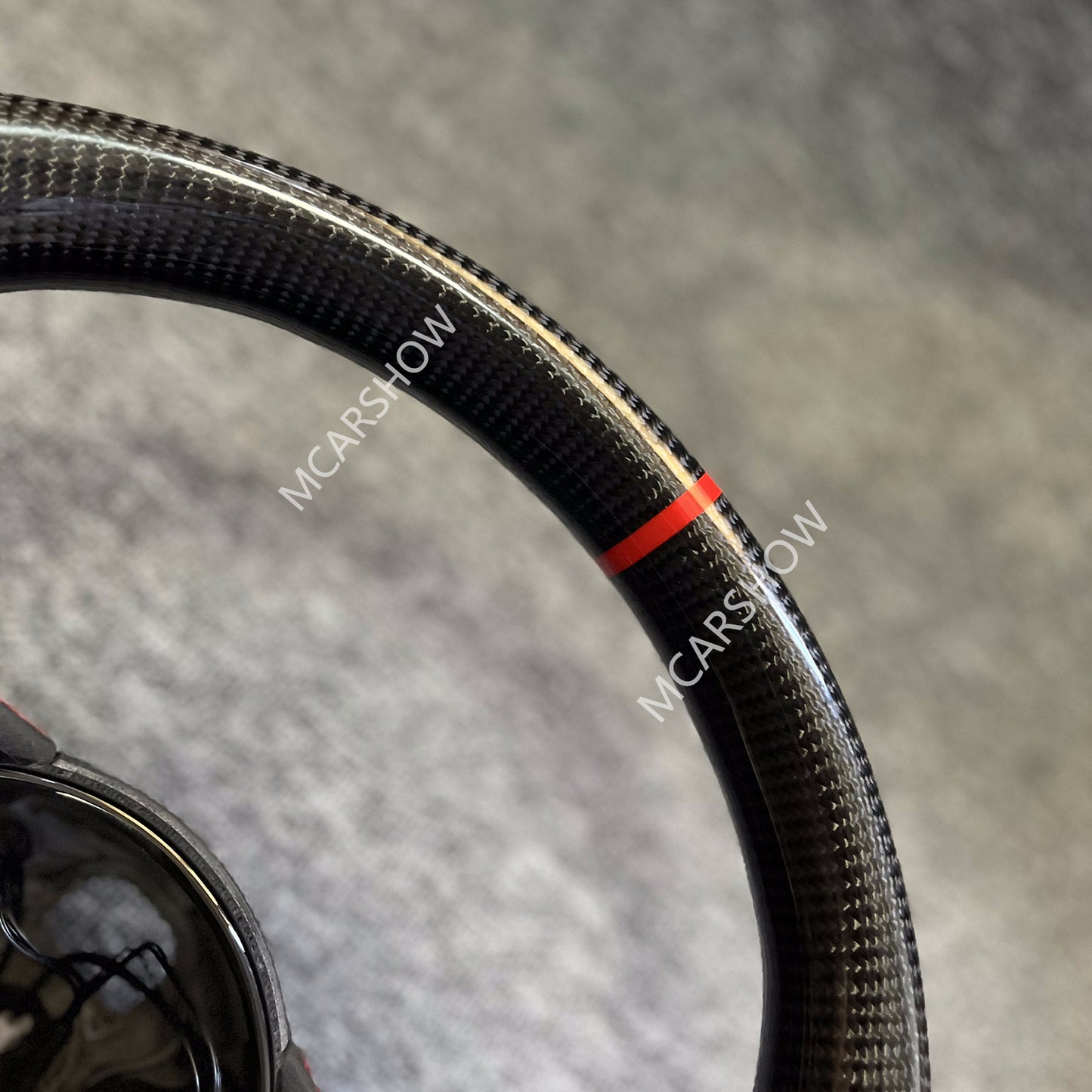 Carbon Fiber 9002 Alcantara Steering Wheel & R8 buttons for Audi S3 S4 S5 Frame Trim included